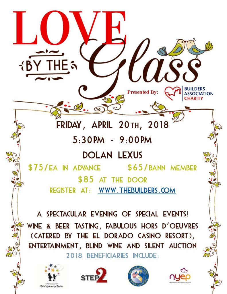 Love By The Glass 2018 Flyer